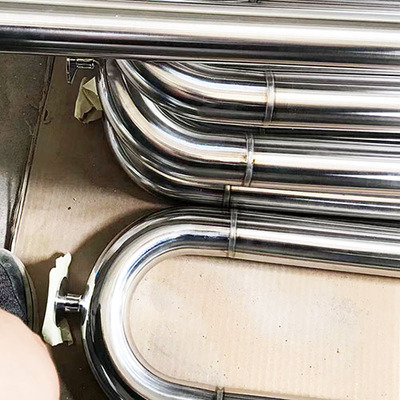 U型弯不锈钢管道环缝自动焊机现场管路安装施工